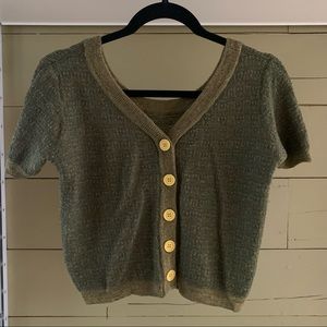 Simon Miller cropped sweater top